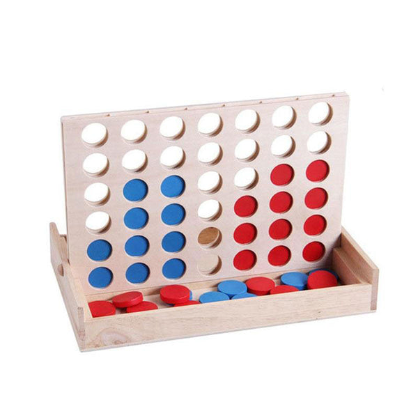 Connect Four Wooden Board