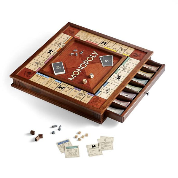 Luxury Wooden Monopoly Board – Bored Board Games